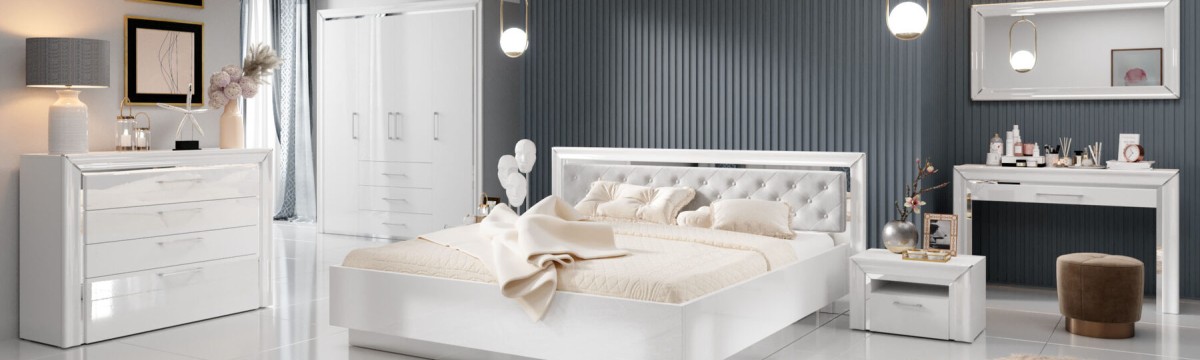 Bedroom ARNO White Bedroom ARNO White image