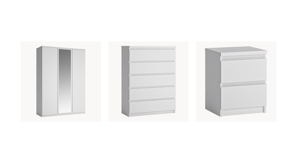חדר שינה FRIBO WHITE