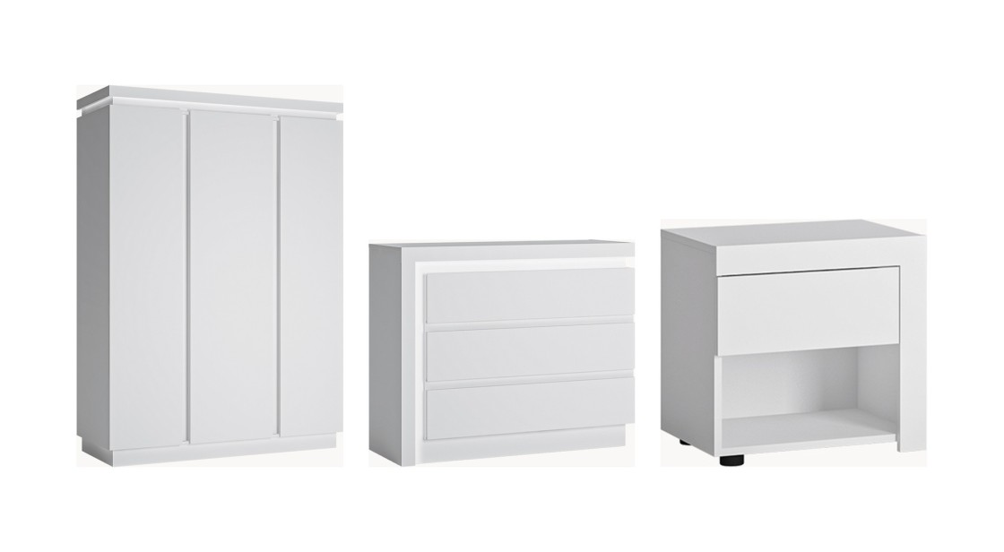 חדר שינה LYON WHITE