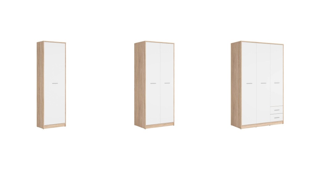 NEPO sonoma oak with white