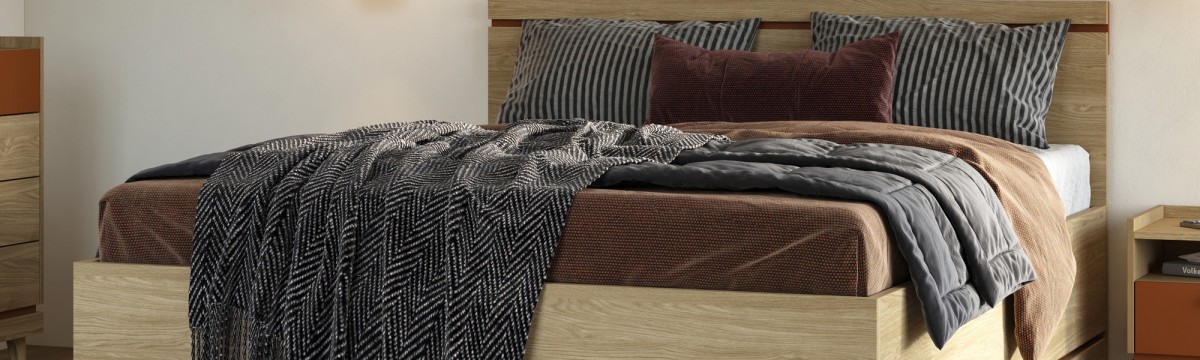 SCANDI Helvetia oiled oak with brick SCANDI Helvetia oiled oak with brick