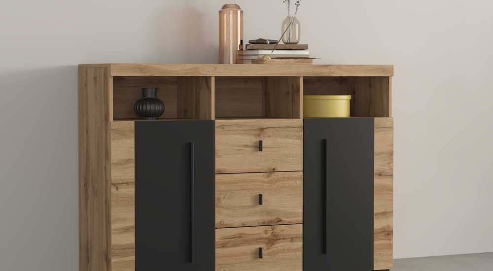 ROGER wotan oak with black