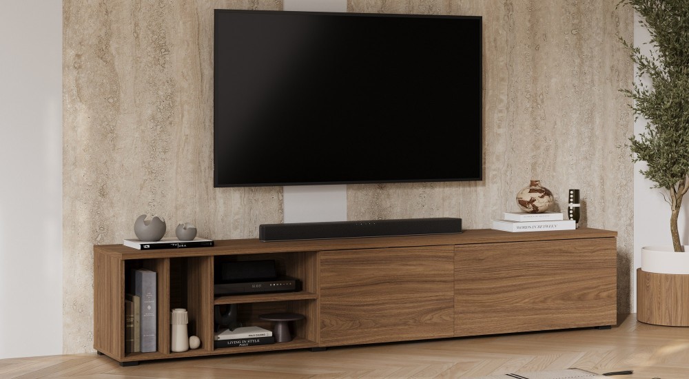 ONTARIO Helvetia Burdeo walnut