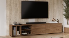 ONTARIO Helvetia Burdeo walnut