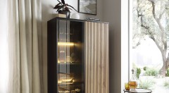SENTO black with Wotan oak