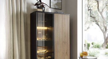 SENTO black with Wotan oak