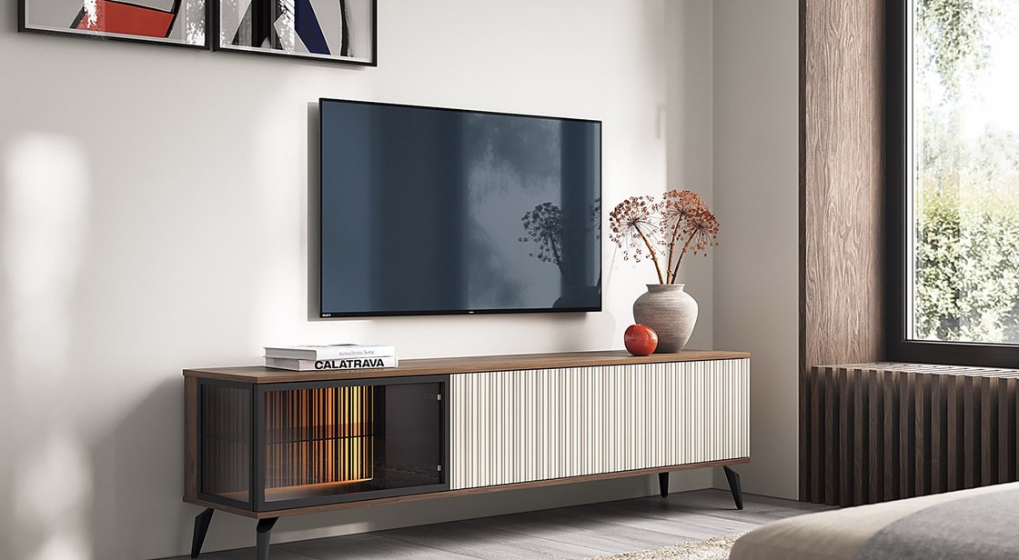 VICI cashmere with Warmia walnut