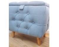 The luxurious Pouf is designed as a storage and seating box starting from size Furniture, Sectional Sofas, Bedroom Furniture, Poufs image