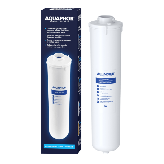 A set of replaceable modules for Aquaphor Crystal A (K5-K2-K7) Filters Aquaphor, Kitchen Appliances, Water Filtration Systems, Filters, Water filters under the sink image