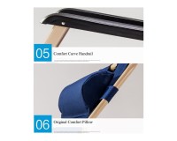 Showing image for Folding sun lounger Pleasure Folding sun lounger Pleasure Furniture, Garden furniture image