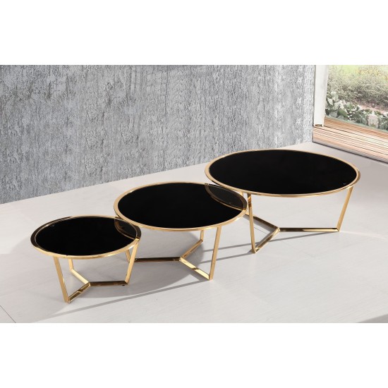 Coffee table MICHAL- set of 3 tables