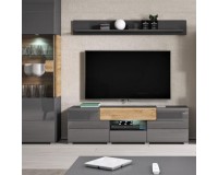 TV Stand TOLEDO - Antracyt 41 Furniture, Living Room Furniture, Budget Furniture, Organizational Furniture, Modular Furniture, TV Stands, Chest Of Drawers, Collection TOLEDO Antracyt image