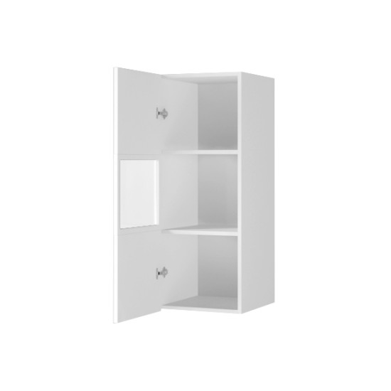 Hanging cabinet HELIO Grey 07 Furniture, Budget Furniture, Organizational Furniture, Modular Furniture, Showcases, Showcases For The Living Room, Collection HELIO Grey image