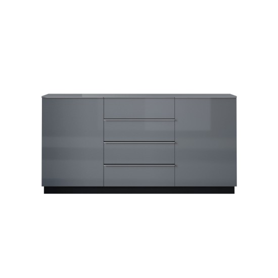 Chest of Drawers HELIO Grey 26 Furniture, Budget Furniture, Organizational Furniture, Modular Furniture, TV Stands, Chest of Drawers, Chest Of Drawers, Collection HELIO Grey image