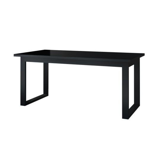 Dinner table HELIO Black 92 Furniture, Budget Furniture, Organizational Furniture, Modular Furniture, Tables, Collection HELIO Black image