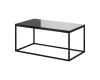 Журнальный столик HELIO Black 99 Мебель, Журнальные столы, Бюджетная мебель, Корпусная мебель, Модульная мебель, Журнальные столы стеклянные, Коллекция HELIO Black