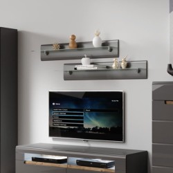 Hanging Shelf HEKTOR Аntracyt 02
