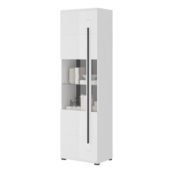 ויטרינה לסלון TULSA White 05