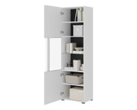 ויטרינה לסלון TULSA White 05