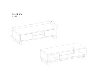שידת טלוויזיה HALLE 40 image