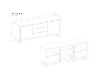 Комод HALLE 25 Комод HALLE 25