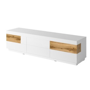 שידת טלוויזיה לסלון SILKE White 40