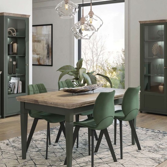 Раскладной обеденный стол EVORA Green 92 Мебель, Бюджетная мебель, Корпусная мебель, Модульная мебель, Столы обеденные, Коллекция EVORA, Коллекция EVORA Green