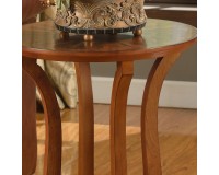 Круглый приставной деревянный столик HSF009 Мебель, Мебель в гостиную, Журнальные столы, Предметы интерьера, Кофейные столики, Приставные столики, Мебель ROSEWOOD