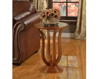 Round Wood Side Table HSF009 image