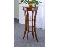 Round Wood Side Table B0617 image