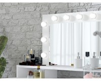 Dressing table DIVA with mirror and lighting Furniture, Budget Furniture, Organizational Furniture, Bedroom Vanities image