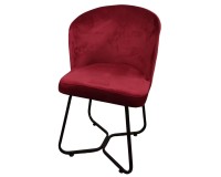Velvet fabric chair Alon 2 Furniture, Tables and Chairs, Chairs, Fabric chairs image