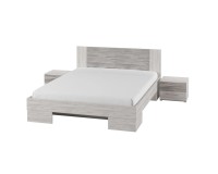 Double bed VERA - Arctic pine 160/200 Furniture, Organizational Furniture, Bedroom Furniture, Beds image