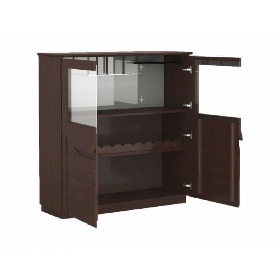 Cabinet with drink section and with lighting BARI 124x128 image