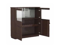 Тумба 2DS с баром и подсветкой BARI 124х128