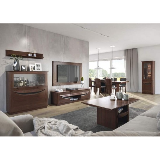 Chair ROMA II BARI solid oak / fabric image