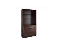 Dual Display Cabinet BARI - solid oak Furniture, Showcases For The Living Room, Office Furniture, Luxury Furniture, Collection BARI, Collection BARI Office image