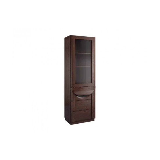 Single Display Cabinet BARI (S) - solid oak image