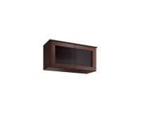 Top for Dual Display with a Glass doors BARI (S) - solid oak image
