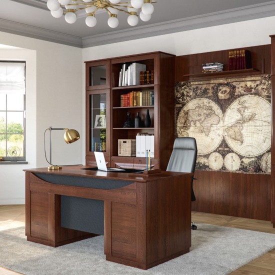 Desktop Organizer BARI - solid oak Furniture, Office Furniture, Luxury Furniture, Collection BARI, Collection BARI Office image