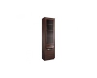 Single Display Cabinet BARI - solid oak Furniture, Showcases For The Living Room, Office Furniture, Luxury Furniture, Collection BARI, Collection BARI Office image
