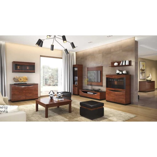 TV Cabinet MAXI VENEZIA - natural oak veneer Furniture, TV Stands, Classic Furniture Wall Units, Chest Of Drawers, Luxury Furniture, Collection VENEZIA image