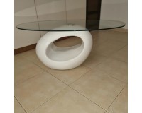 Oval glass coffee table Furniture, Coffee tables, Coffee Tables, Glass coffee tables image