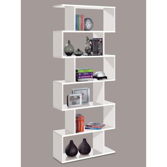 Showing image for ATHENA Tall Open Bookcase (White) ATHENA Tall Open Bookcase (White) Furniture, Budget Furniture, Organizational Furniture, Wall Shelves, Office Furniture, Bookcases, Fast Delivery, Do it yourself (D.I.Y), Computer Desks and Bookcases, Shelving, Bookcases image
