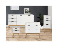 Chest of 3 drawers wooden BAKU image