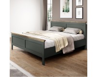 מיטה זוגית Evora Green 31. ריהוט, רהיטים זולים, חדרי שינה, מיטות, קולקציית EVORA, מיטות עץ, קולקציית EVORA Green חדר שינה.