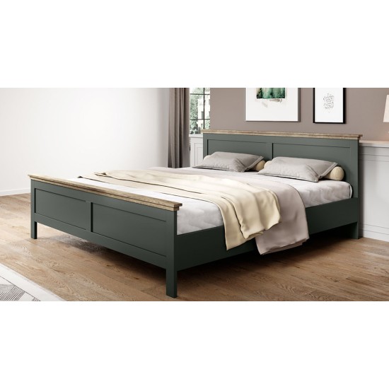 מיטה זוגית Evora Green 31. ריהוט, רהיטים זולים, חדרי שינה, מיטות, קולקציית EVORA, מיטות עץ, קולקציית EVORA Green חדר שינה.
