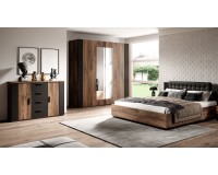 מיטה זוגית SIGMA Flagstaff 32. ריהוט, רהיטים זולים, חדרי שינה, מיטות, מיטות עץ.