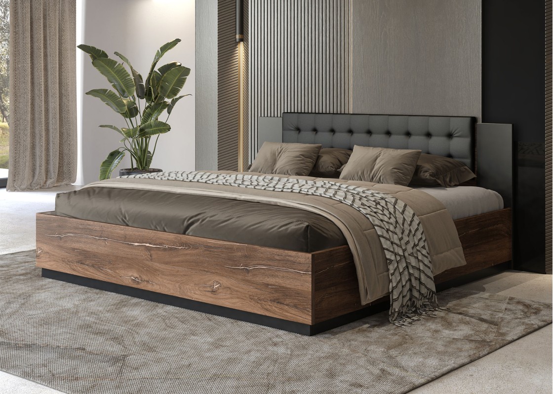 חדר שינה SIGMA Dark Flagstaff Oak