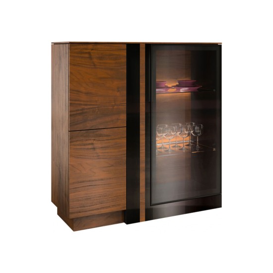 Cabinet wiht drink section with lighting VIGO image